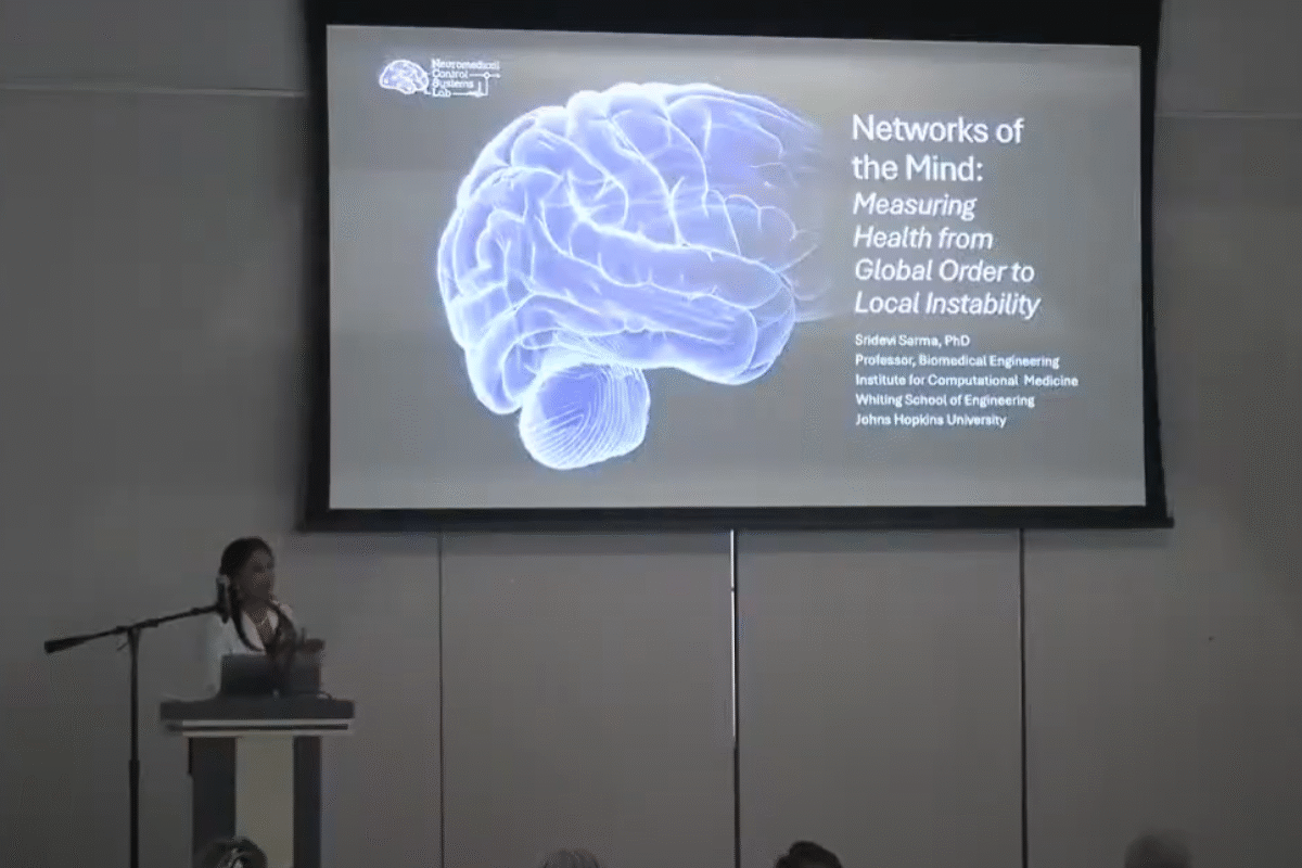 Sri deliveres Don P. Gibbens lecture