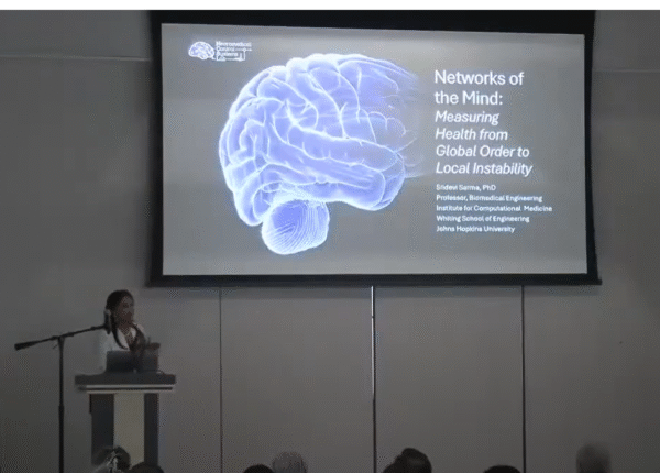 Sri deliveres Don P. Gibbens lecture