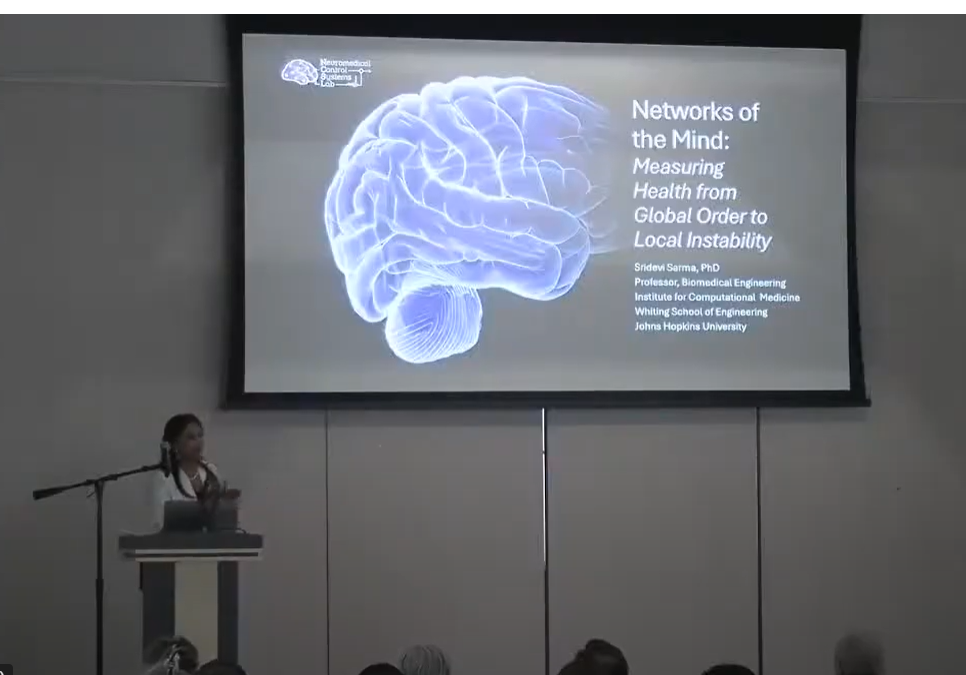 Sri deliveres Don P. Gibbens lecture